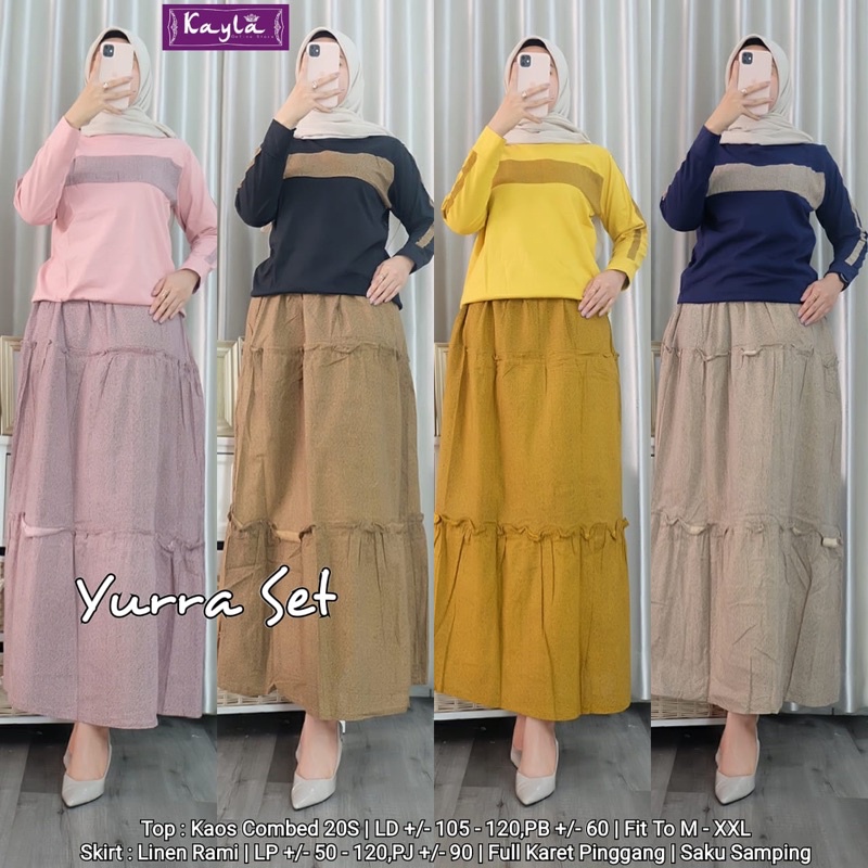 ZIVARA 10 + YURRA SET ori by KAYLA