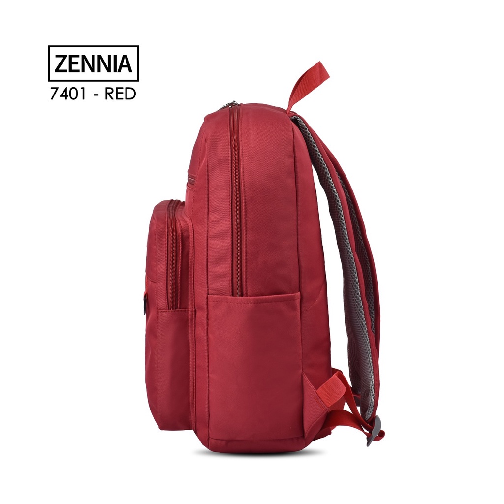 Tas Ransel Wanita Zennia 7401 Backpack Sekolah Kuliah Tas Fashion Travelling