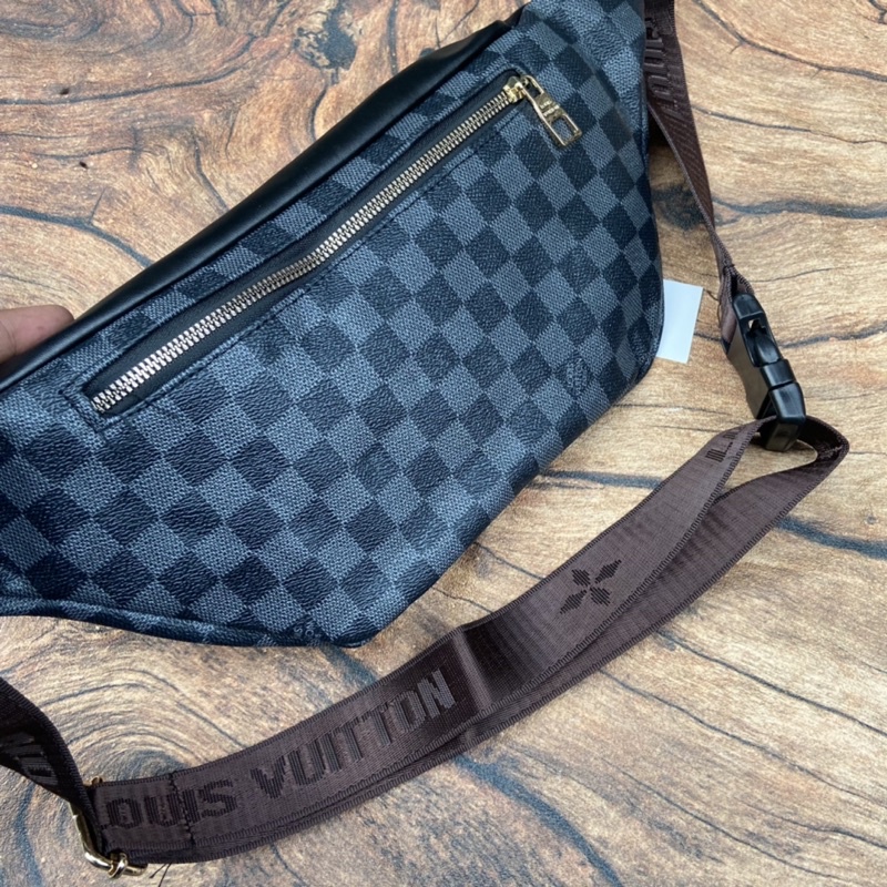 Waistbag louis Vuitton import tas selempang lv pria dan wanita