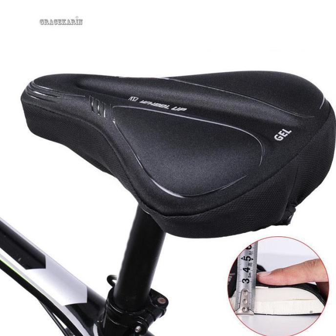 Alas Bantal Tempat Duduk Dengan Warna Hitam Untuk Sepeda / Outdoor / Rastaalindhavina