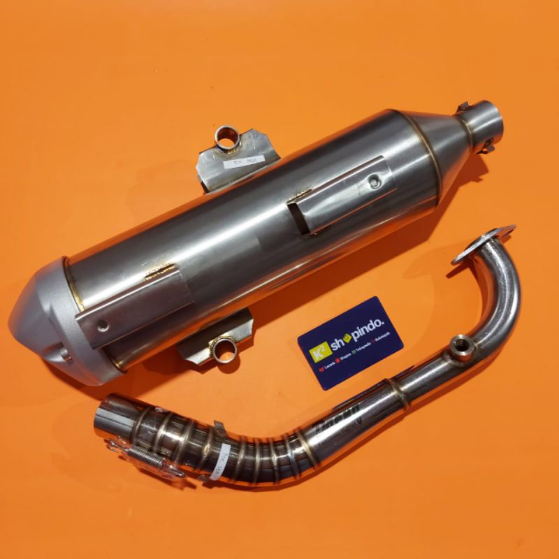 Knalpot Tsukigi Vario 160 Pcx 160 Lokal Daeng Full Stainless DV