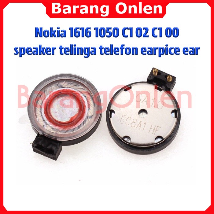 Nokia lama jadul 1616 1050 C1 02 C1 00 speaker telinga telefon earpice ear