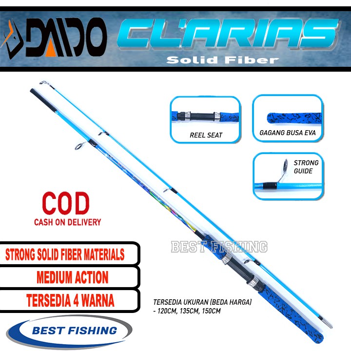 JORAN PANCING DAIDO CLARIAS SOLID FIBER 120CM 135CM 150CM