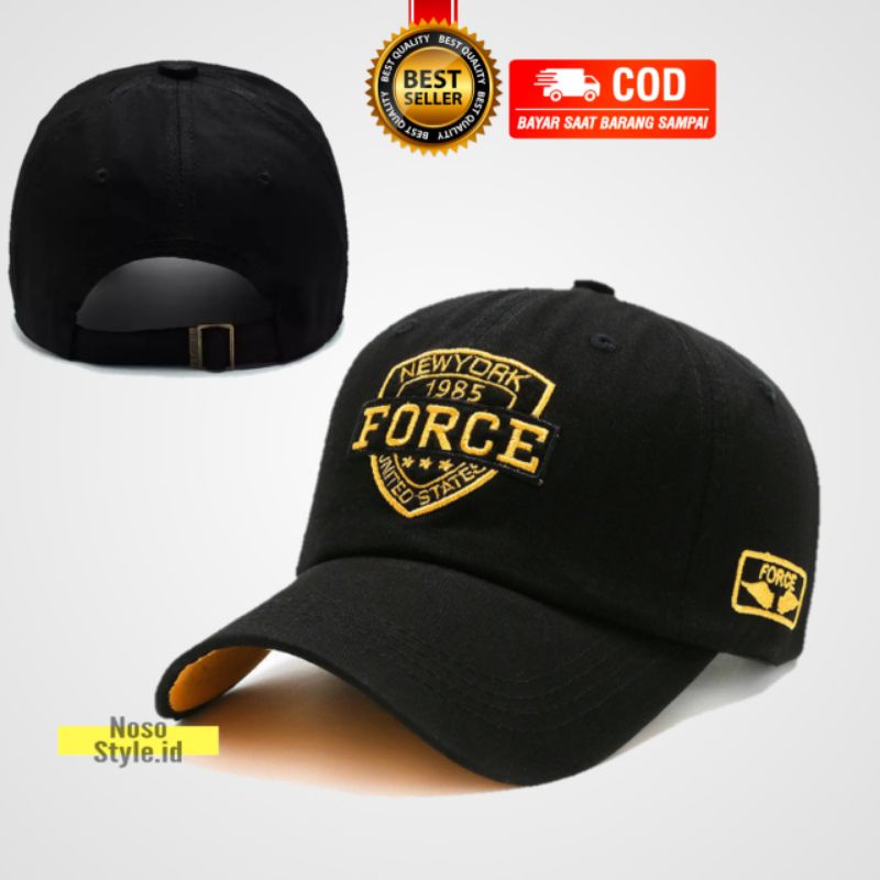 Topi Baseball Caps Distro Pria Bordir Force Semi Import Original Premium Keren Topi Snapback keren