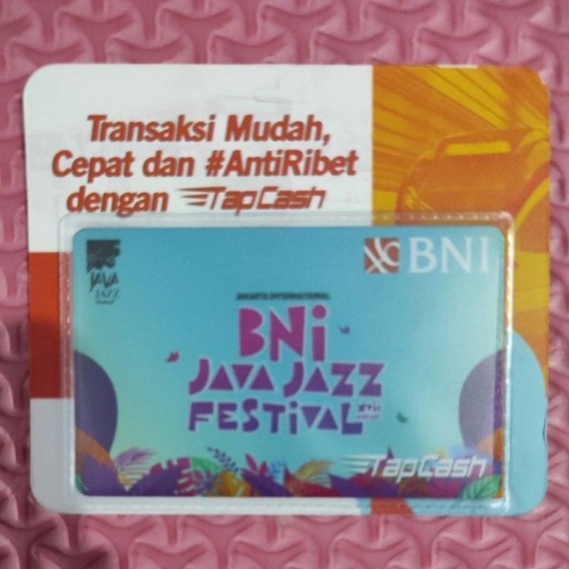 BNI Tapcash edisi Java Jazz Festival ORI /Like eMONEY eTOLL Flazz or Brizzi