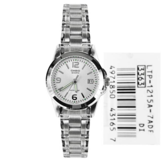 JAM TANGAN CEWEK/WANITA CASIO RANTAI ORIGINAL GARANSI INTERNASIONAL TAHAN AIR ELEGANT...