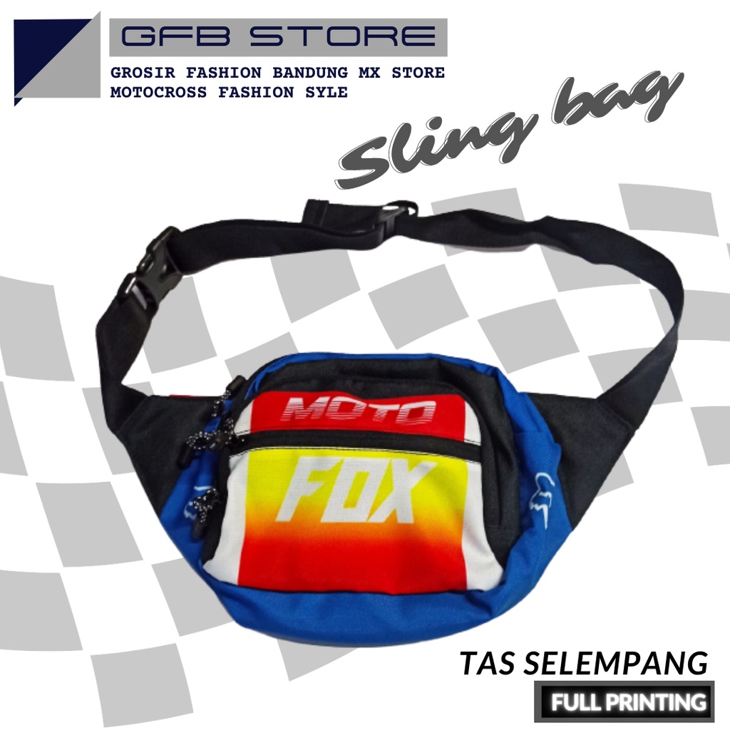 motocross shawl bag | sling bag motocross | tas selempang cross | tas selempang trail