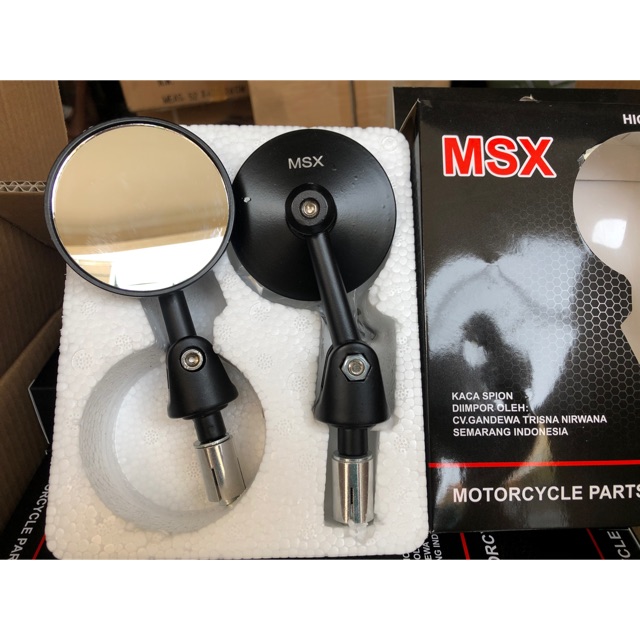 Spion Jalu Bulat Lipat Untuk Semua Motor Bar End Nmax Aerox Xmax Vario Pcx Vespa DLL