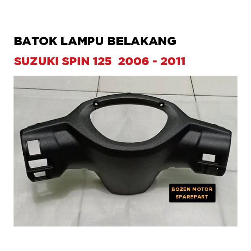 Batok Lampu Belakang Spin 125 2006 2007 2008 2009 2010 2011 Kilometer KM Speedometer Kepala Tutup