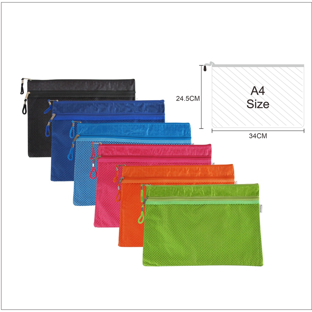 

Document Bag Tas Dokumen Resleting EAGLE A4 E 296
