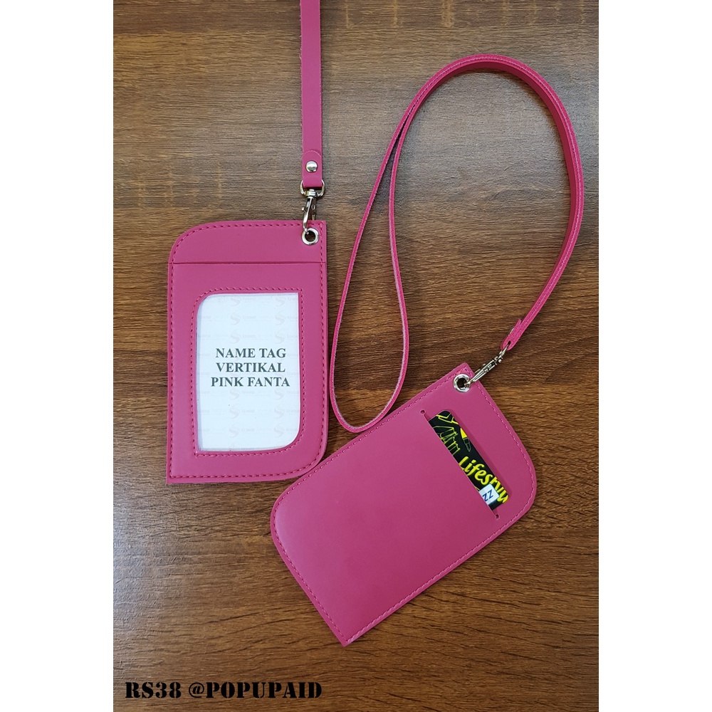 

NAME TAG KULIT / ID CARD HOLDER KULIT (RS37)