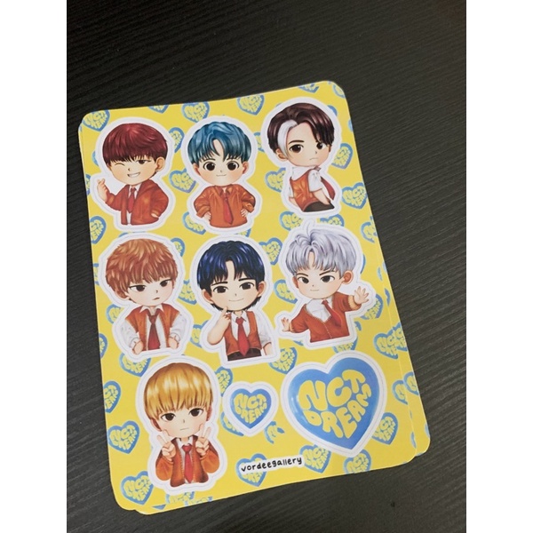 sticker nct dream / gmbar nct korea band