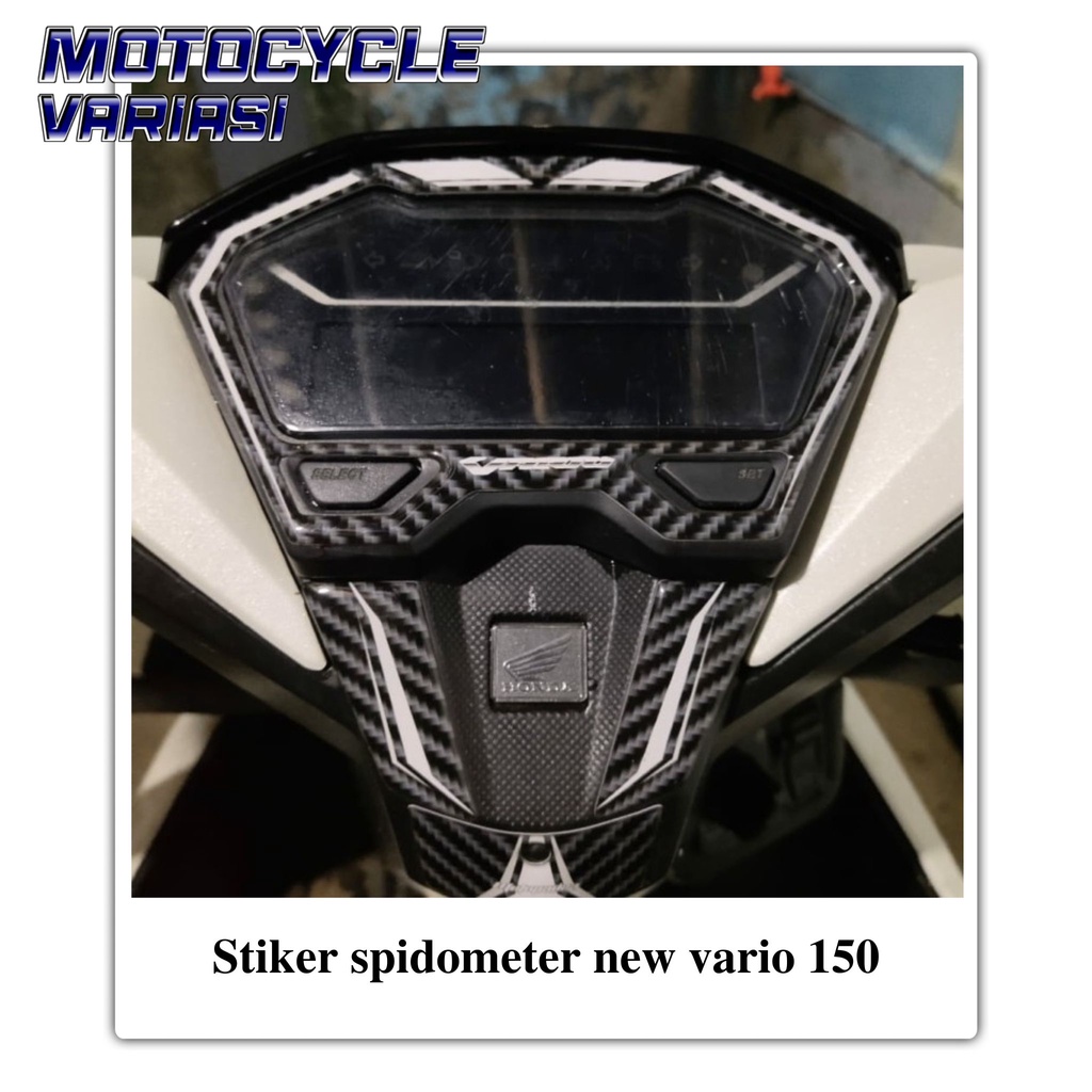 Stiker anti gores spidometer new vario 150 lis carbon