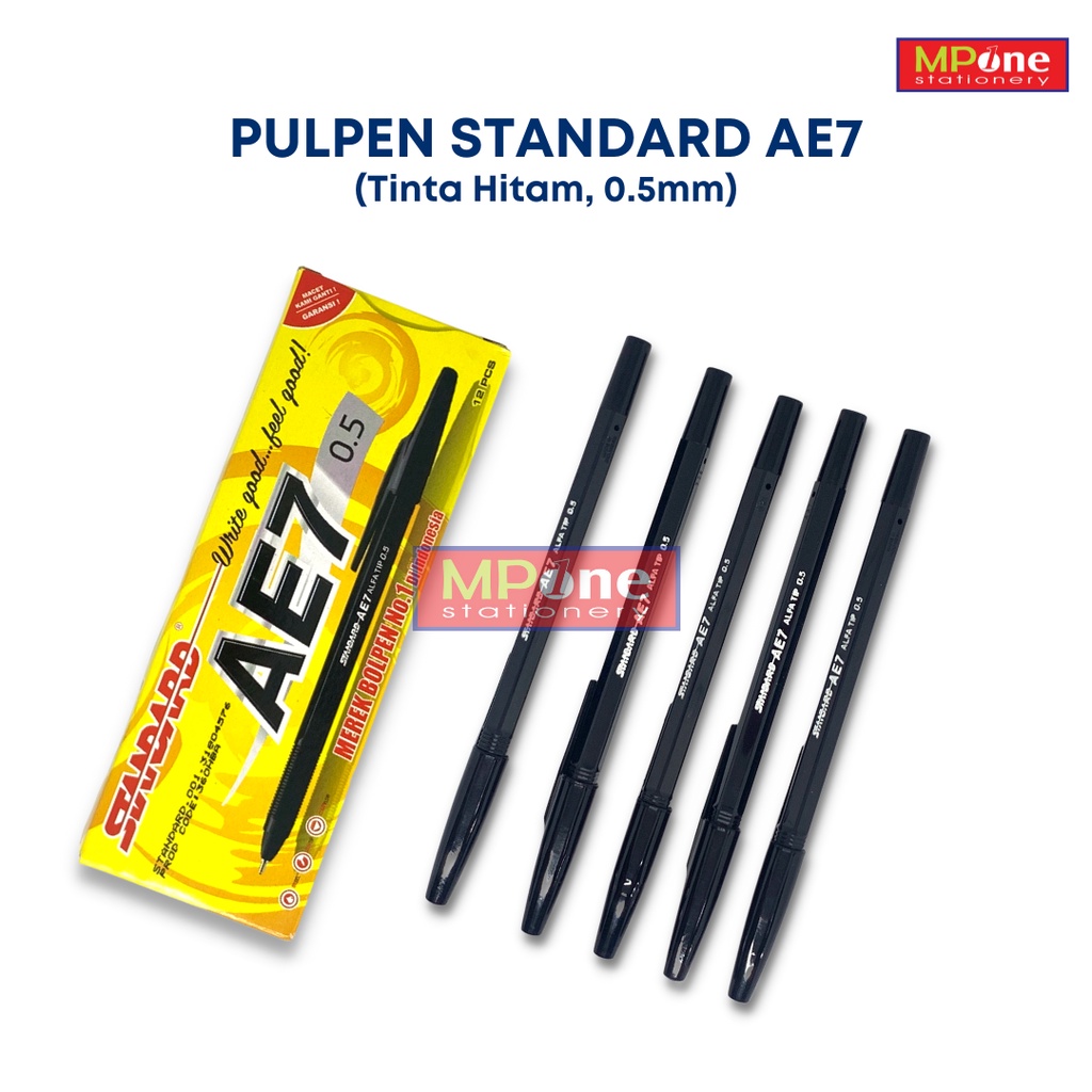 

(1 Pcs) Pulpen Standard AE7 / Pen Ballpoint Standard AE-7