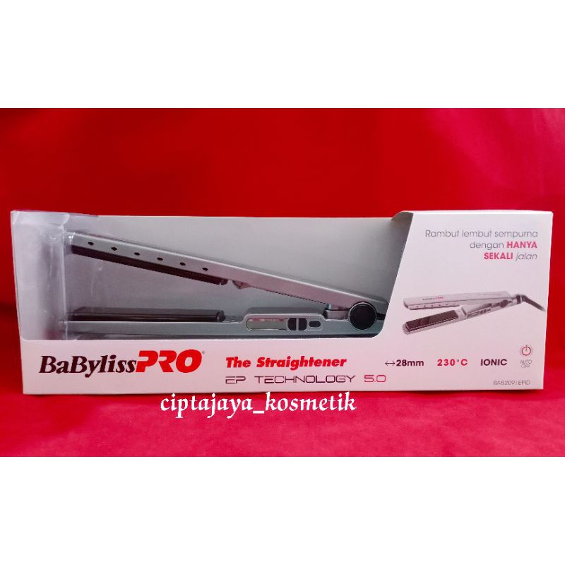 BabylissPRO  The Straightner EP Technology / Catok Rambut - serri BAB2091EPID