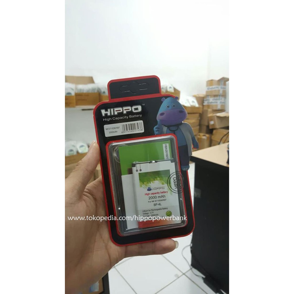 Terbaru Hippo Baterai Nokia - Bp4L E71/E90/N97 (2000Mah) Best Seller