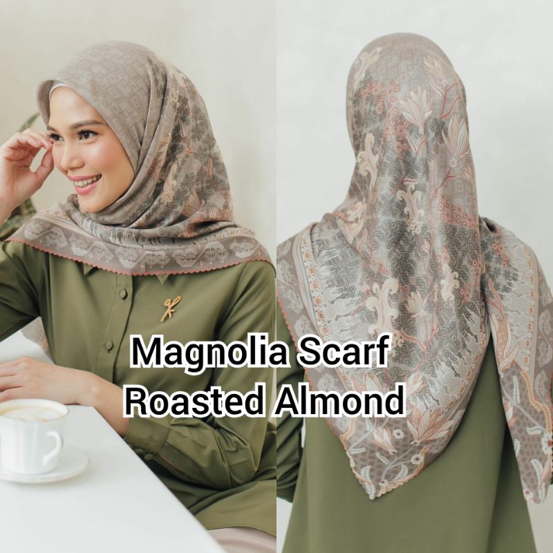Magnolia Scarf Wearing Klamby
