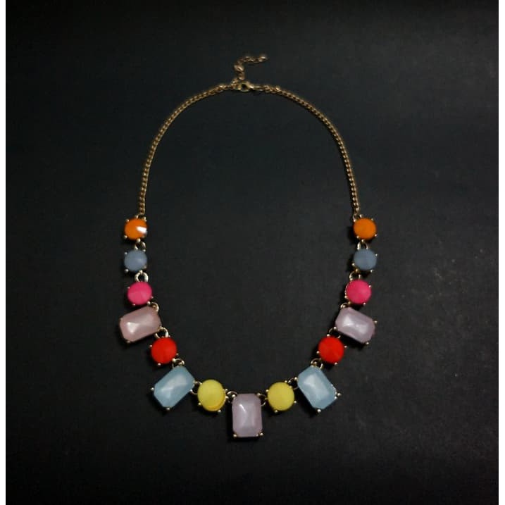 

Kalung Korea Candy Jelly Cute Kalung Warna Permen Jelly Imut HHR1744