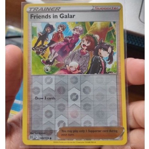 Friends in Galar 140/172 - Reverse Holo Pokemon TCG Brilliant Stars Eng