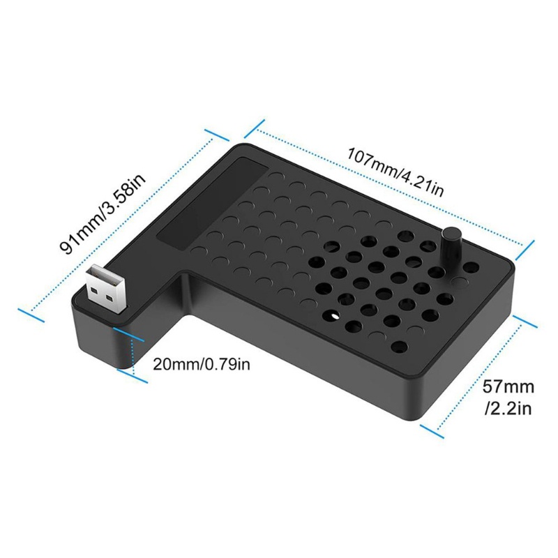 Btsg Console USB Cooling Fan Cooler Untuk -Xbox Seri X, Dilengkapi Dengan Port USB 2.0 &amp; Saklar On/Off