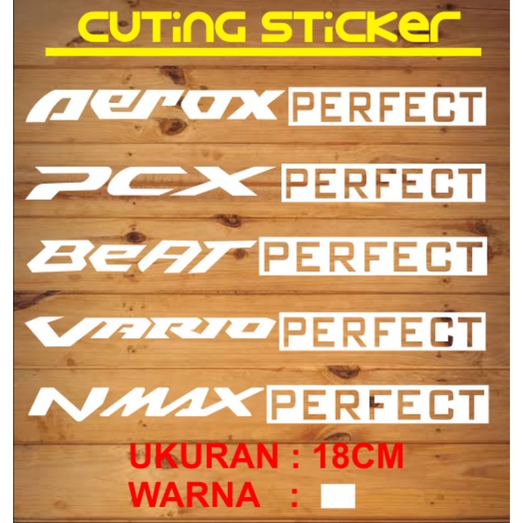 stiker cutting motor variasi beat,nmax,pcx,aerox,nmax perfect