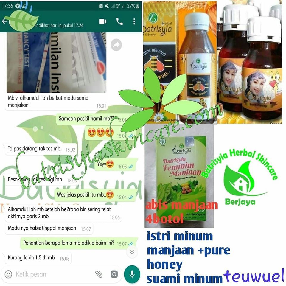 Madu Murni Batrisyia Herbal Pure Honey 250 gr