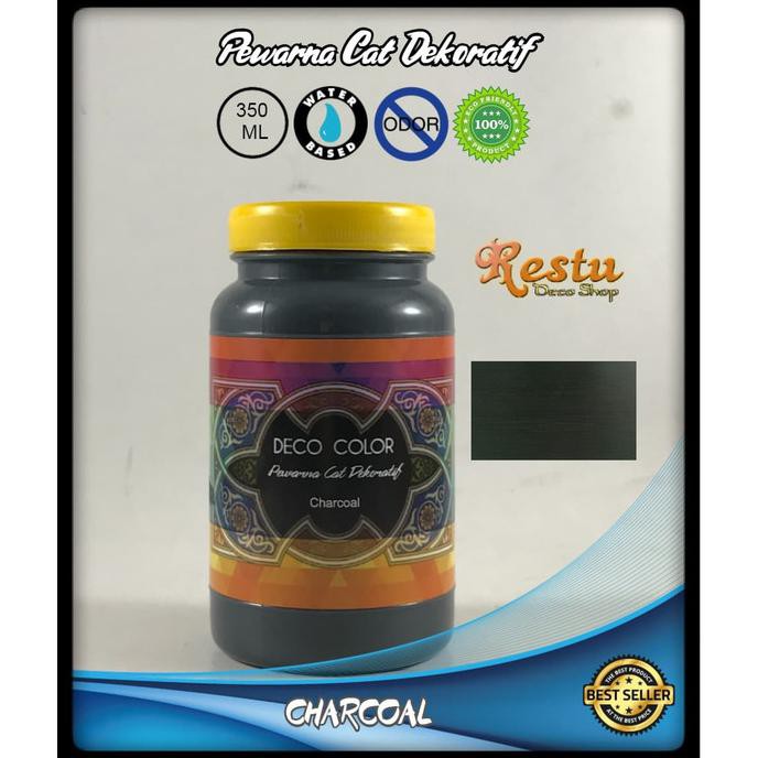 

Sale! Deco Color Pewarna Cat Motif - Charcoal - Kemasan 350 Gram Terpercaya