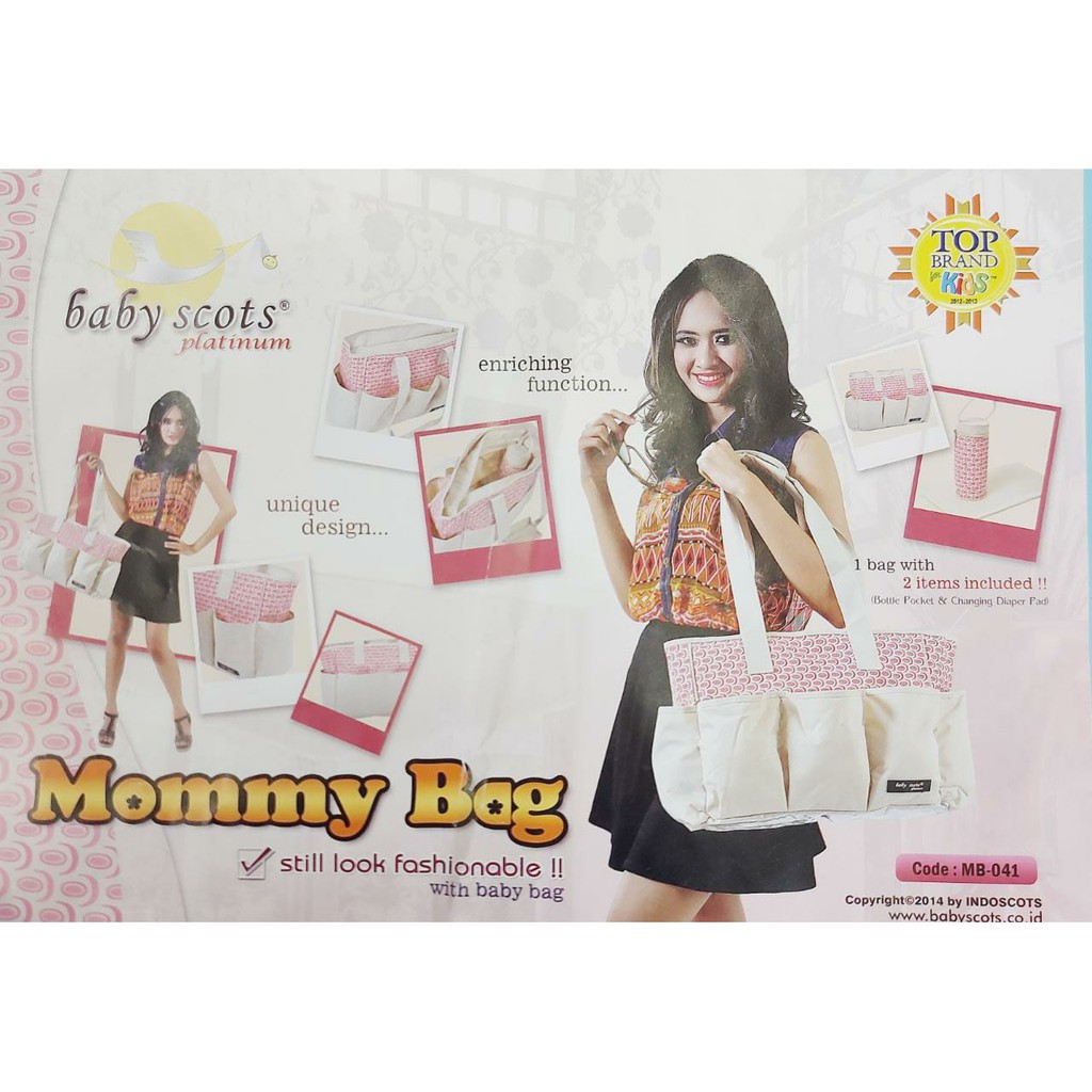 Baby Scots Mommy Bag MB-041 Diapers Bag