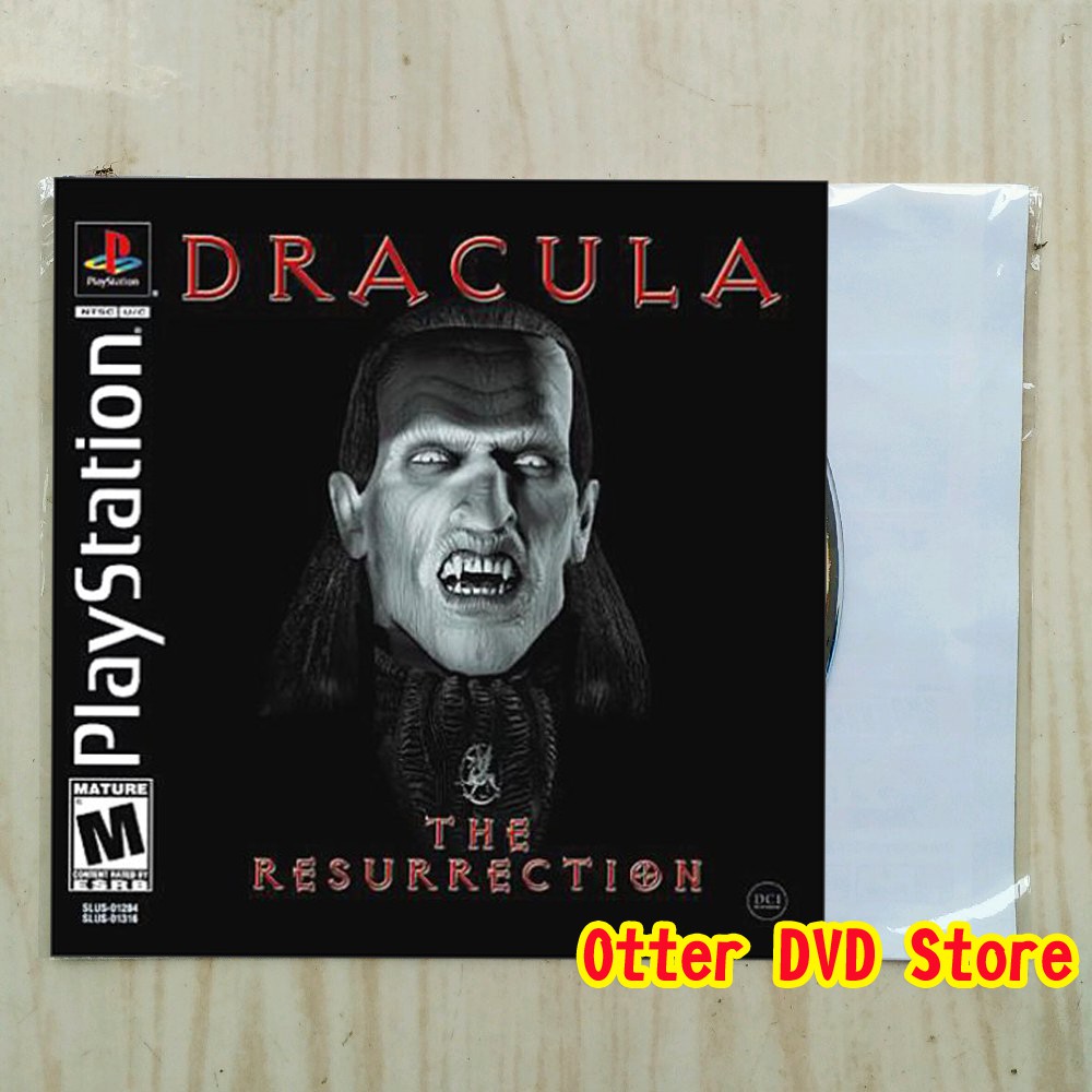 Kaset CD Game Ps1 Ps 1 Dracula - The Resurrection ( 2 Disc )