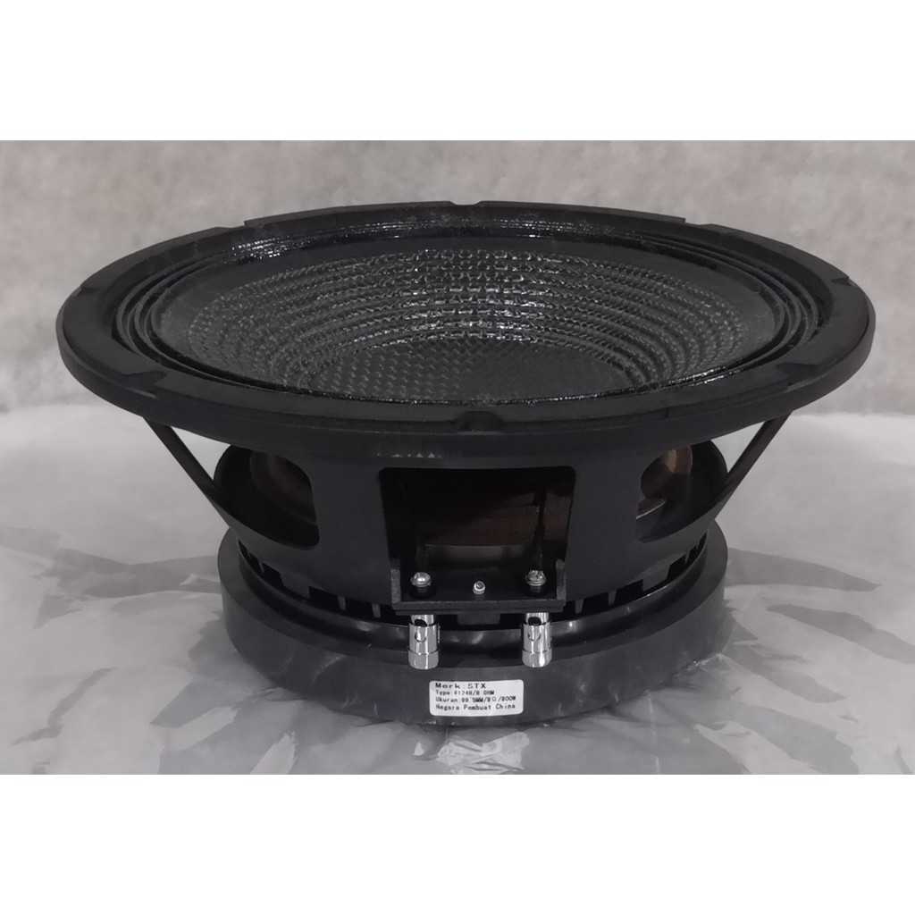 STX - SPK COMPONENT : KOMPONEN SPEAKER RIBBON SPEAKER 12" Merk STX 1248