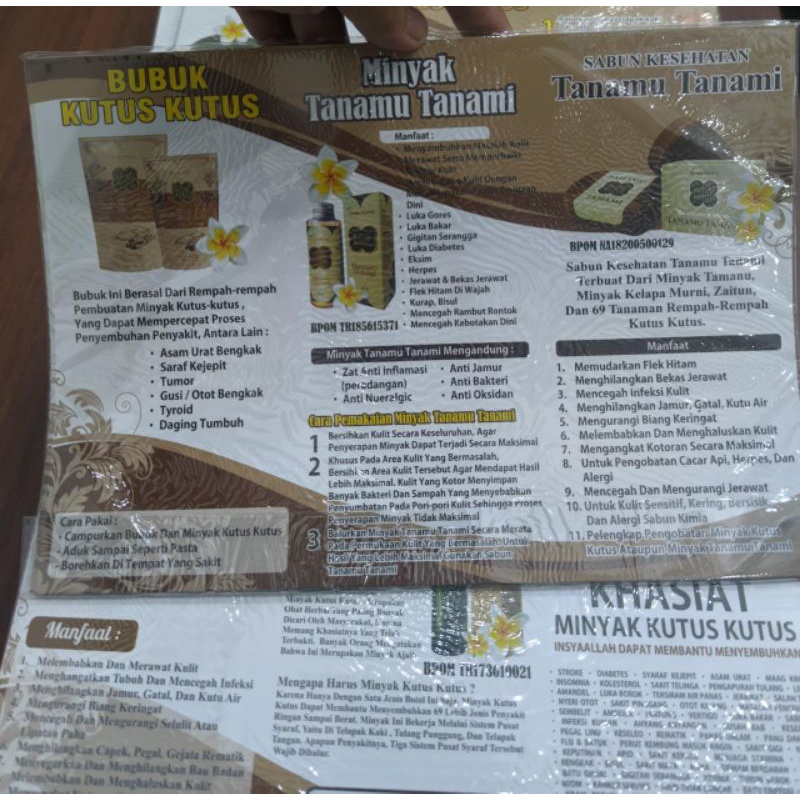 

Brosur 4 Produk Kutus tanamu & bubuk tambahan