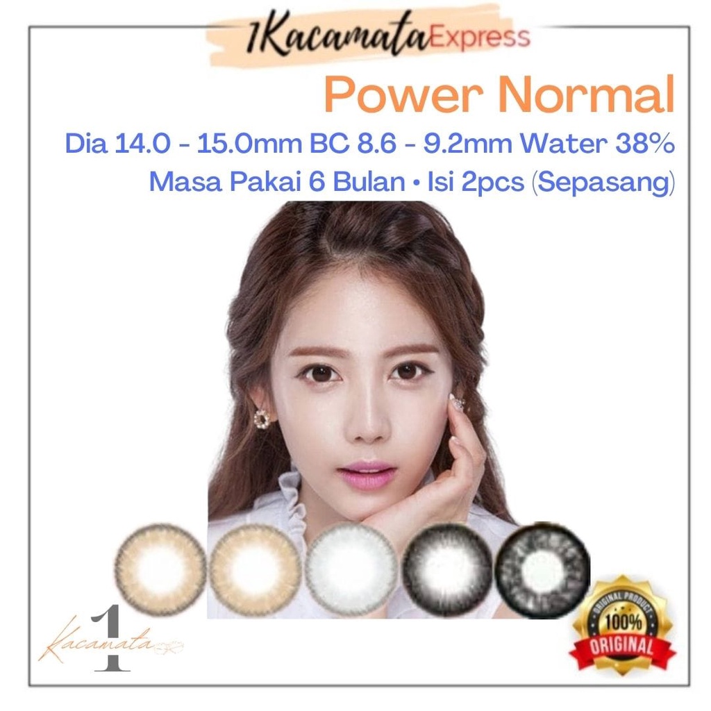 SOFTLENS WARNA NORMAL LOOK NATURAL EMINA