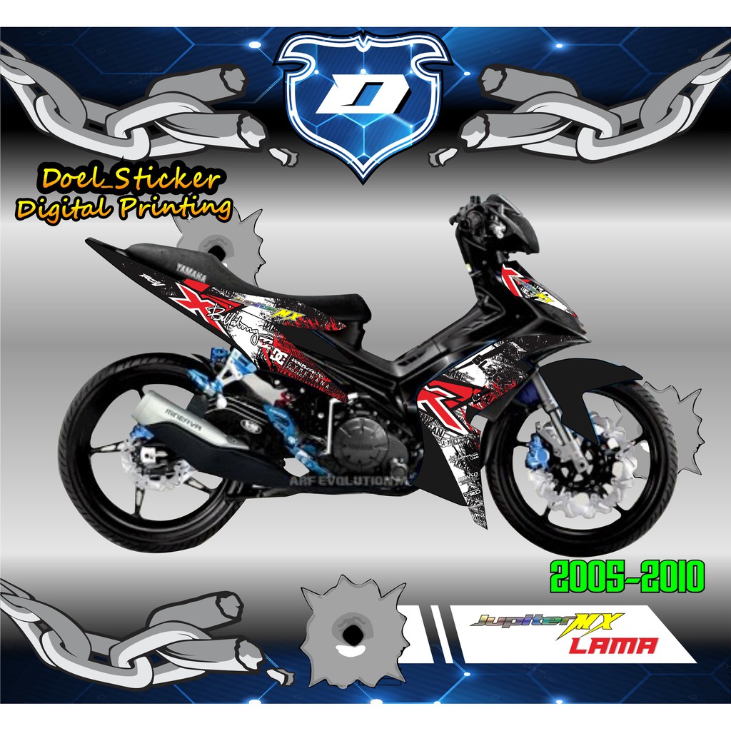 Striping JUPITER MX OLD - Sticker Striping list Variasi YAMAHA JUPITER MX OLD 001