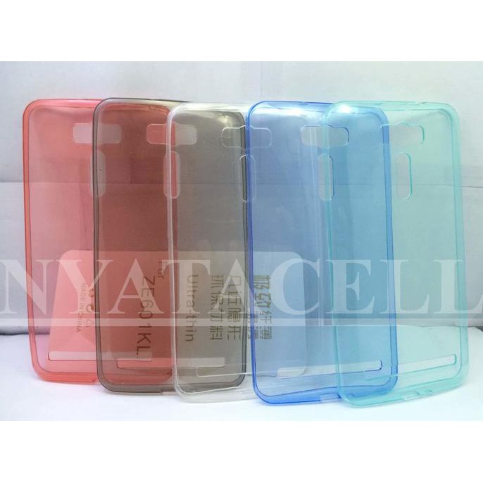 NEW CASE ULTRATHIN ASUS ZENFONE 2 LASER 6INCH 6" 6.0 SOFTCASE/SILIKON/SOFT - BENING MILENIA