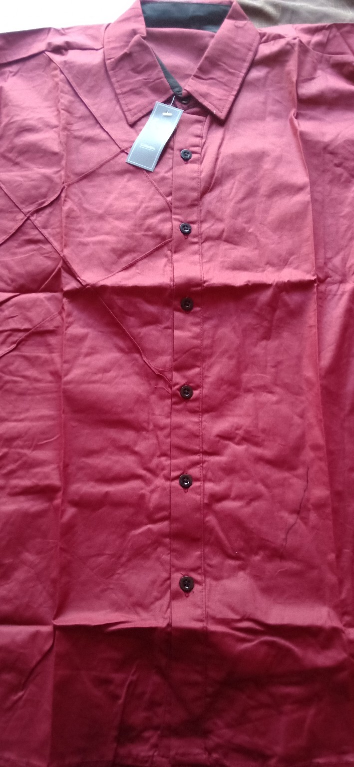 (real Pict) Kemeja Pria Katun Strech Xman Panjang