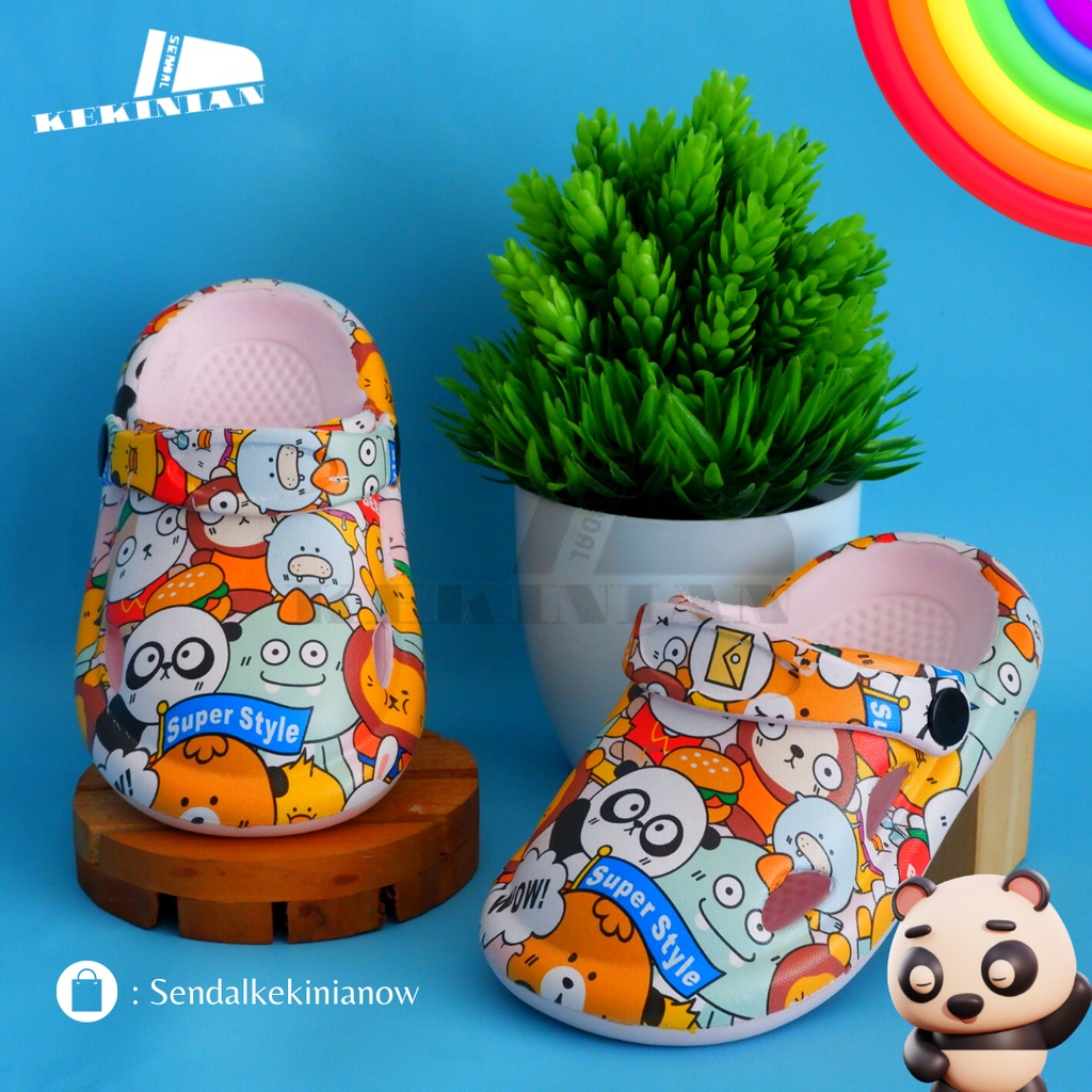 Sandal Kodok Anak Baby Series/ Sendal anak /Sandal anak Sendal anak motif/Sandal anak motif