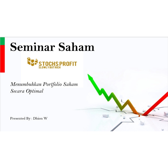 {suhadistore} CD Pembelajaran Saham 1 Diskon