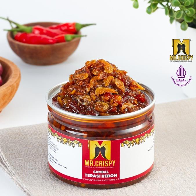 

SAMBAL TERASI REBON MR CRISPY