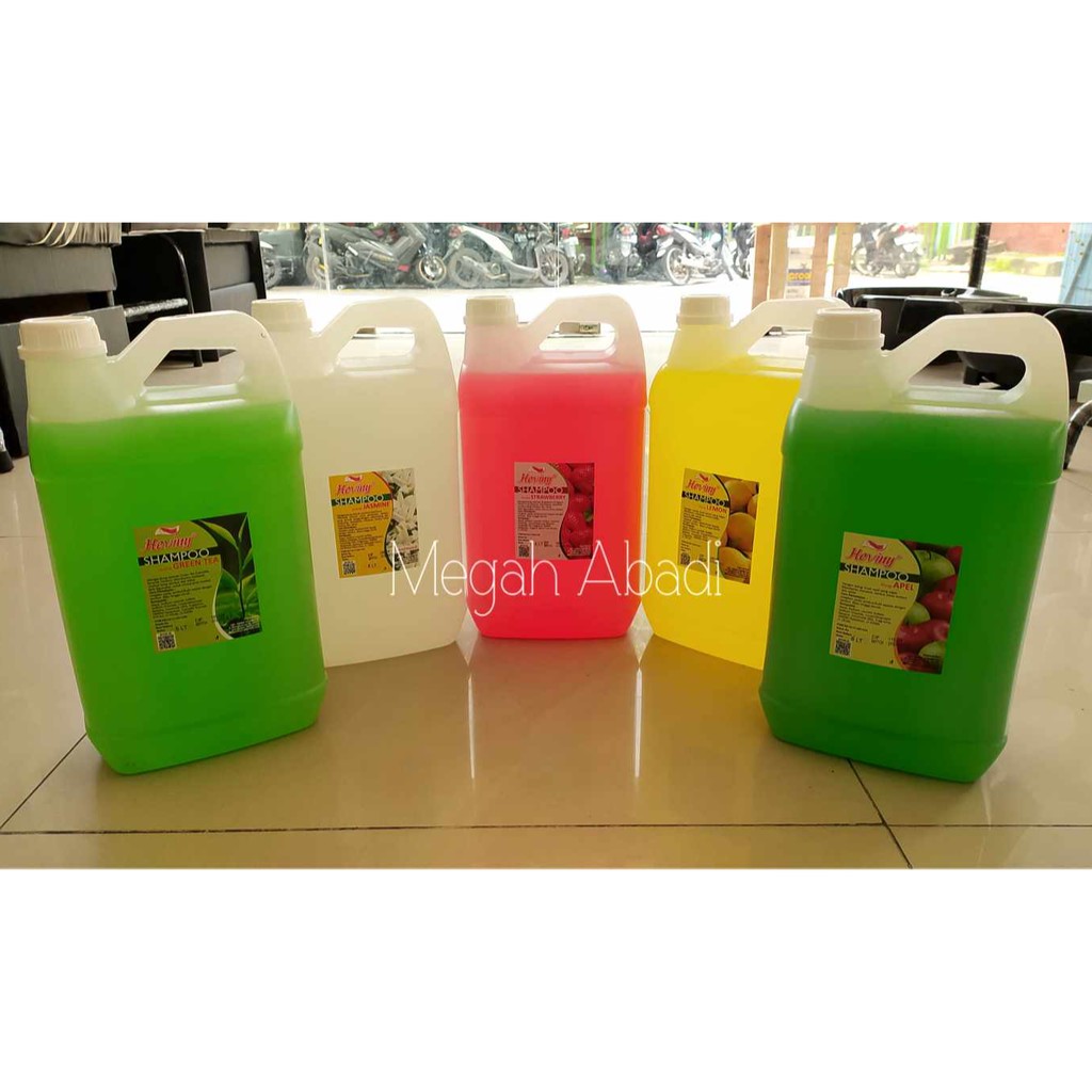 HEVINY SHAMPOO 5 Lt / Heviny Shampoo 5 liter Shampo Salon