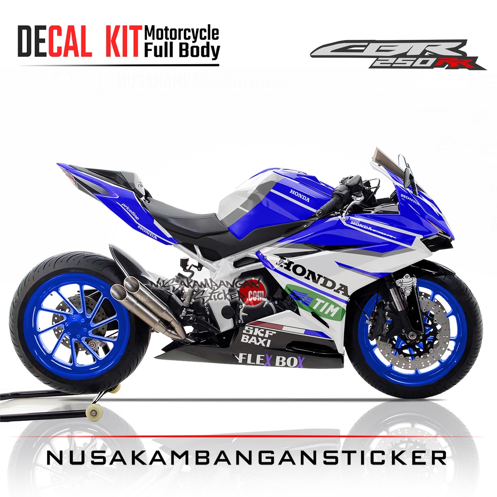 Stiker CBR 250 RR – Ducati Desmosedici 17 Blue