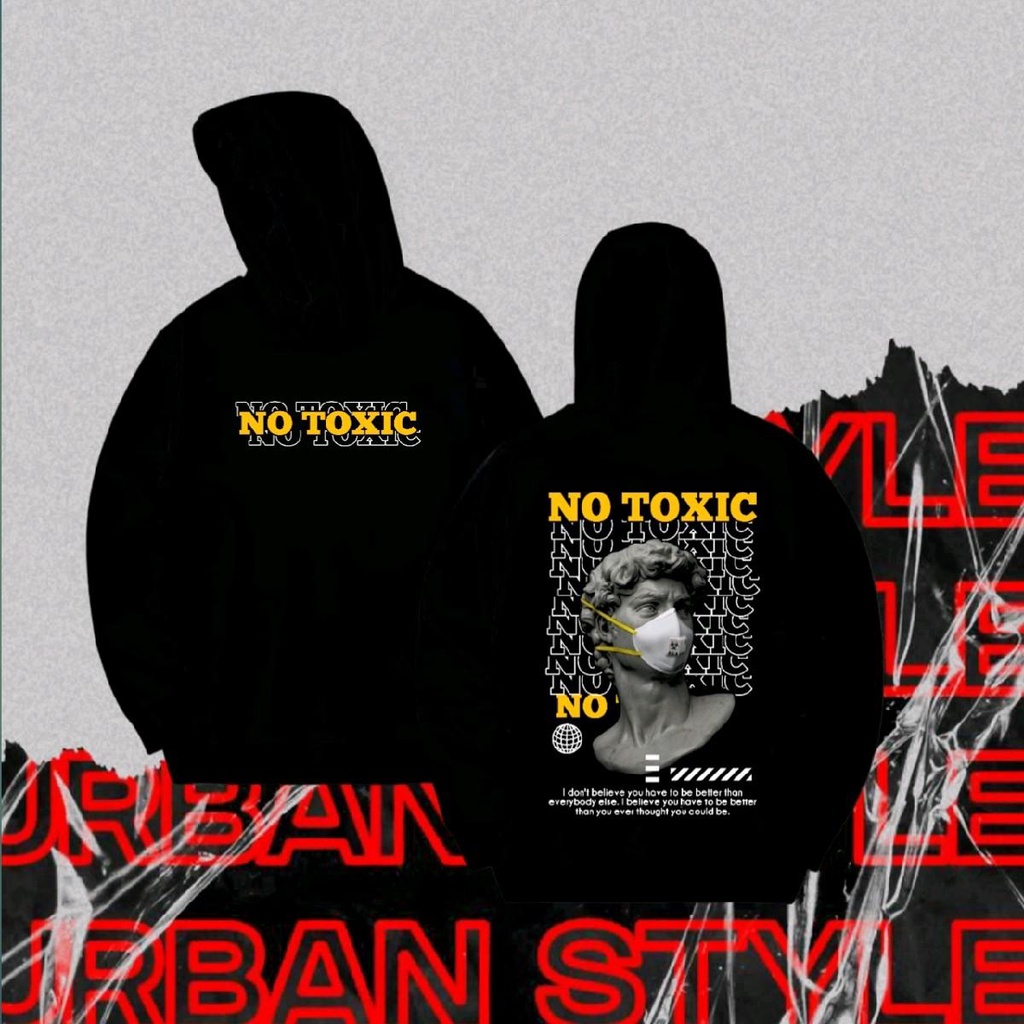 HOODIE NO TOXIC TERBAIK BAHAN PREMIUM