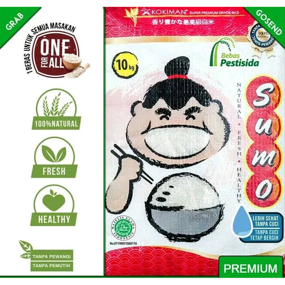 

Beras Sumo Premium 10Kg Limited