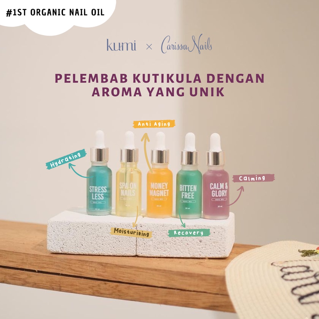 Kumi Nail Oils x Carissa Nails 5ml / Hand and Cuticle oil / Vitamin Kutikula / Handcare