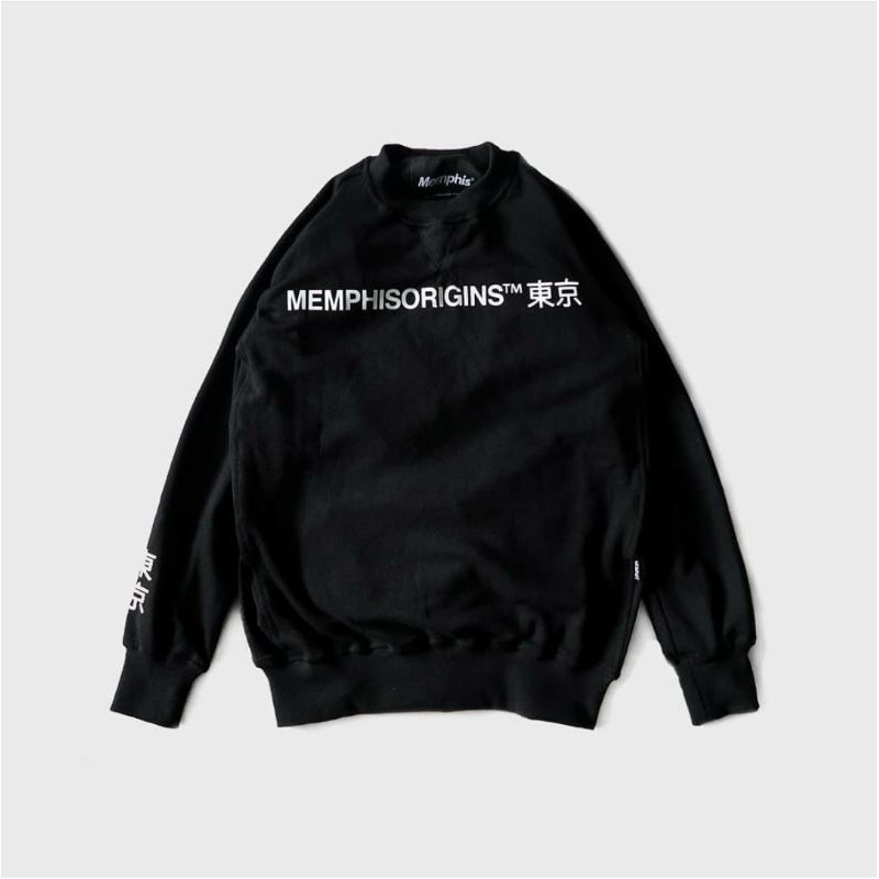 CREWNECK MEMPHISORIGINS JAPAN AKIKABARA/Jaket sweater crewneck Memphis original/sweater japan/memphi