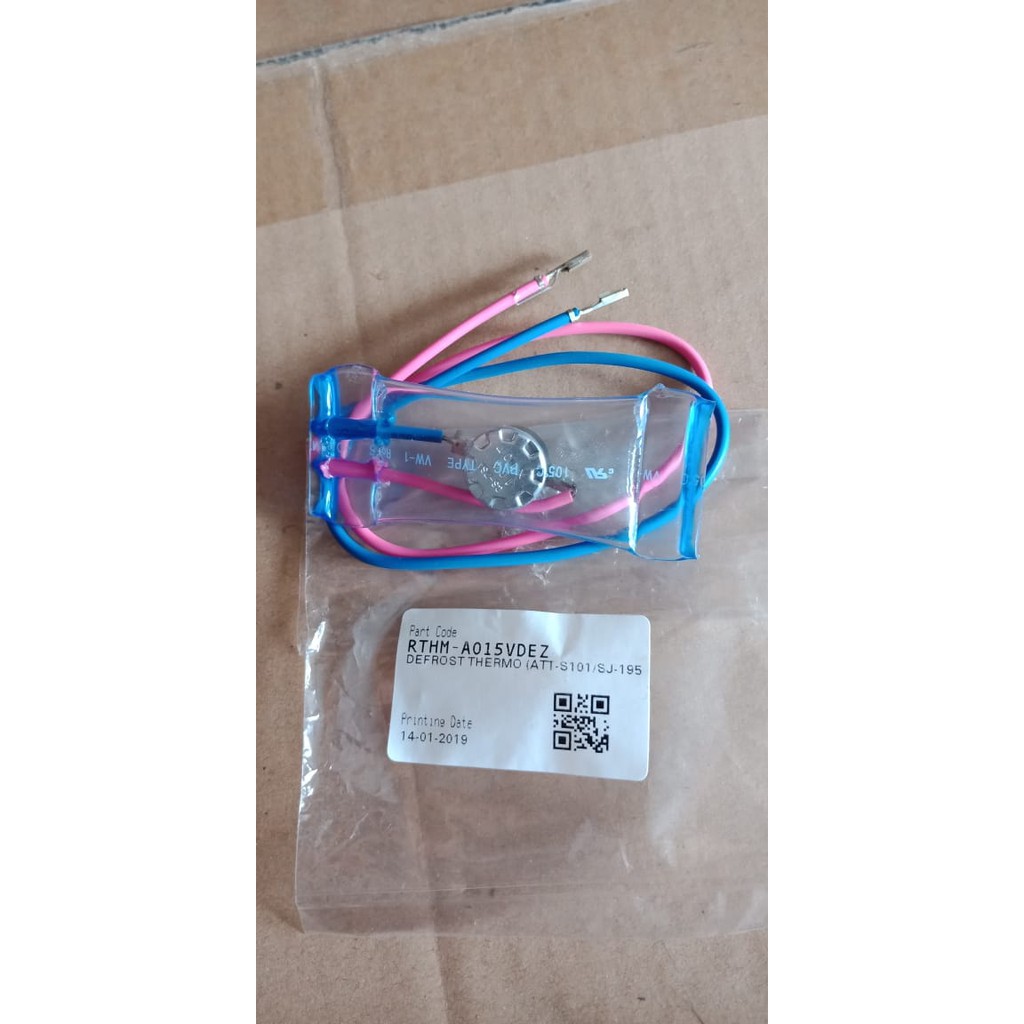 Original Defrost Control Bimetal Suhu Kulkas 2 Pintu Sharp Shopee Indonesia