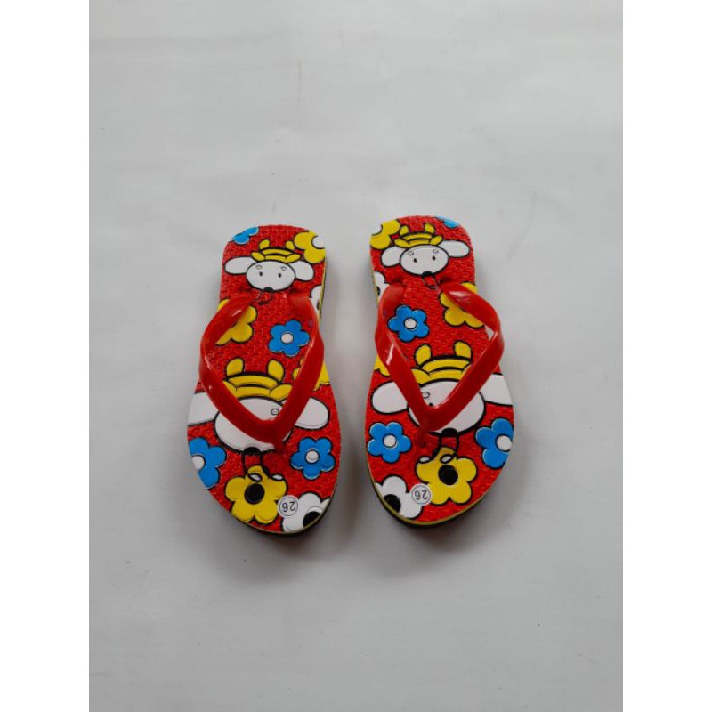 JB Sandal spon anak motif lebah