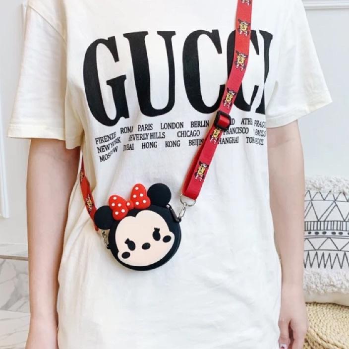 ♜ V020 Tas Mini Jelly Silicon Anak Karakter Disney Unicorn Coin Sling Bag ♔