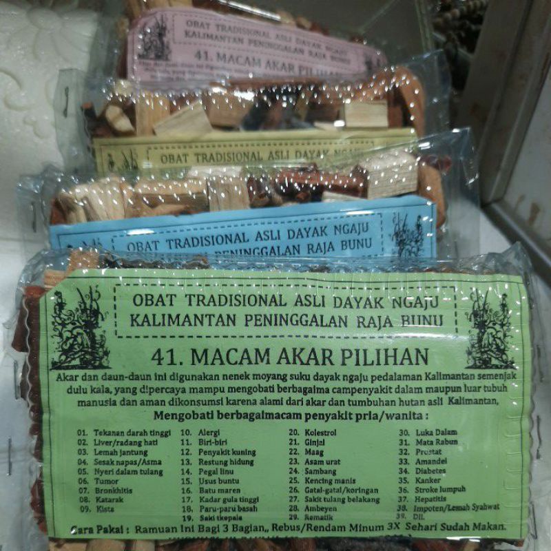 

ramuan tradisional asli dayak ngaju kalimantan