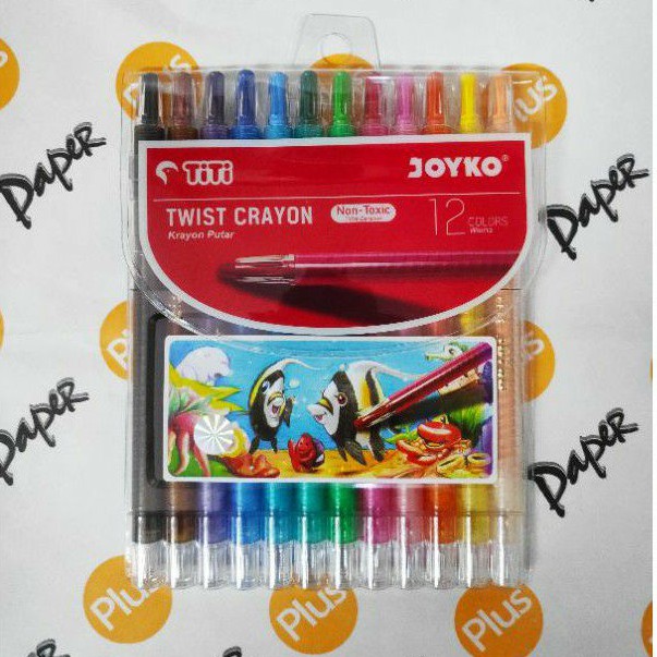 

CRAYON JOYKO PUTAR 12 WARNA