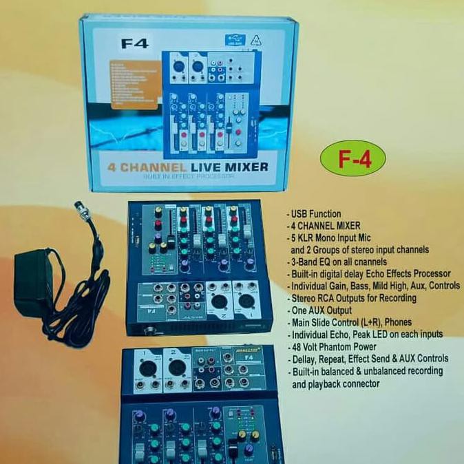 Ampli Mixer F4